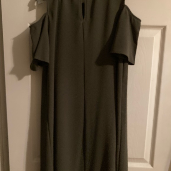 Olive green Babeau dress - Picture 2 of 6